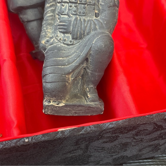 National Geographic Terra Cotta Warriors Set Of 4 Original Box Chinese Warriors - Picture 6 of 15